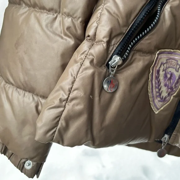 Moncler: Patches Coat Ski Alps Patch Limited Edition Puffer Jacket (Brown) ❄️